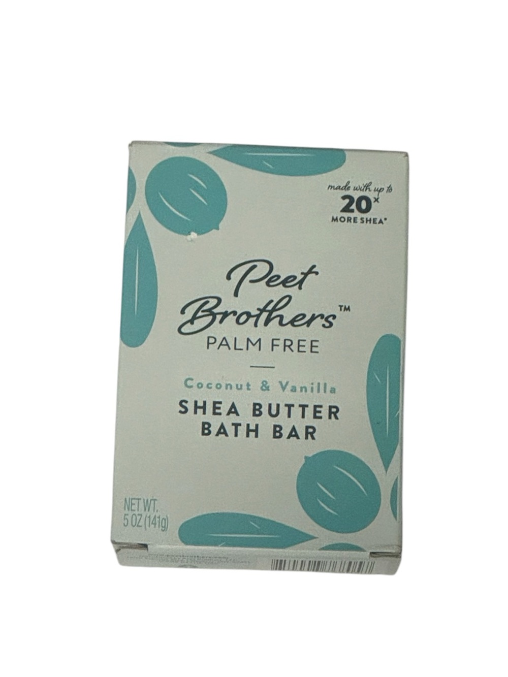 Brother Coconut & Vanilla Shea Butter Bath Bar - Light Teal